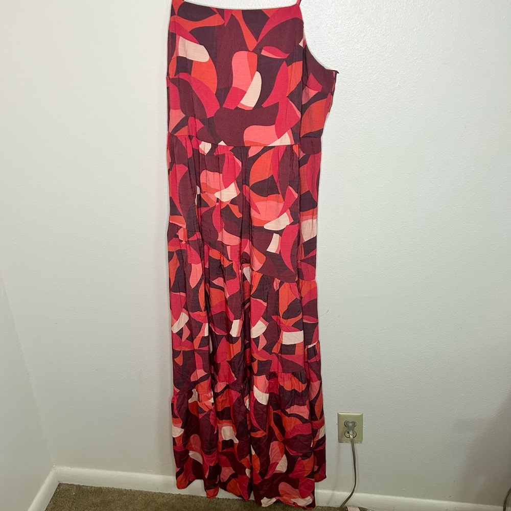 Nine West Abstract Geometric Print maxi dress - Picture 2 of 7